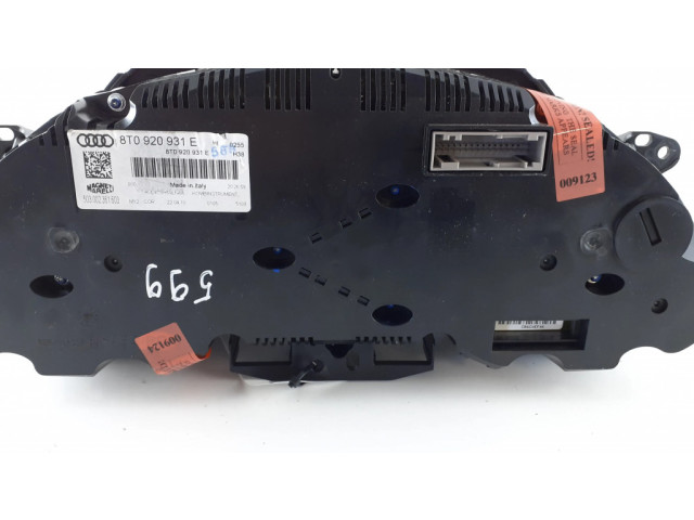 Přístrojová deska  Audi S5 2010 8T0920931E  