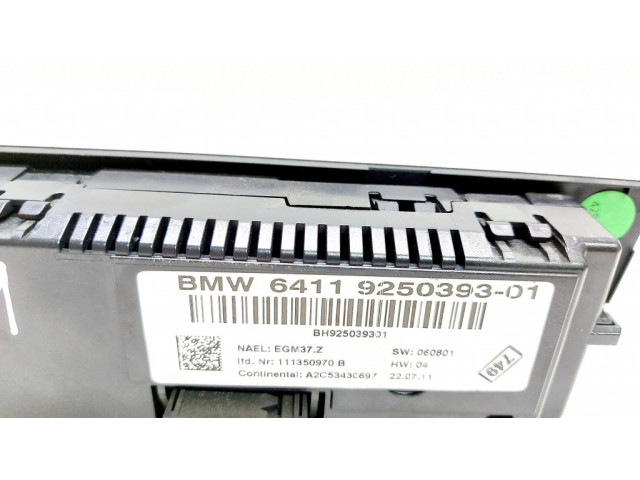 Блок управления климат-контролем 925039301   BMW X1 E84