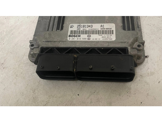 Řídící jednotka 0281016588, 1039S27980   Chevrolet Captiva 2010