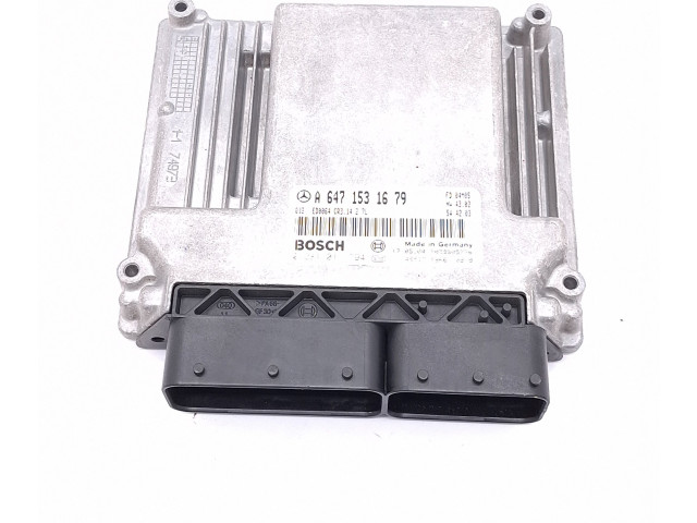 Комплект блоков управления A6471531679, 0281011794   Mercedes-Benz E W211