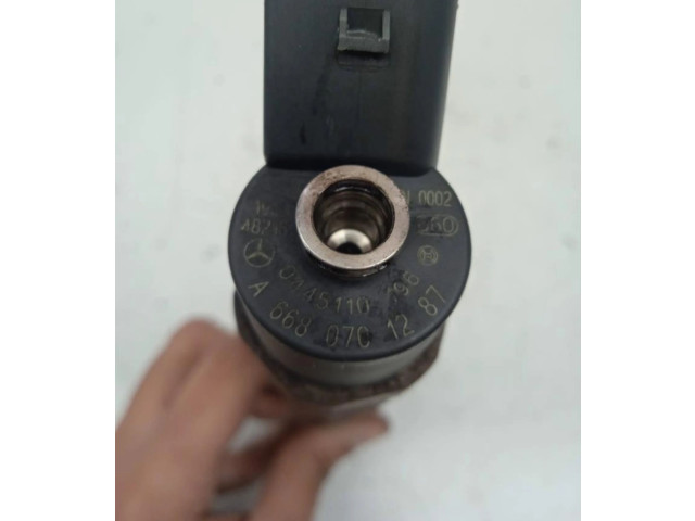 Vstřikovač 0445110196, 0445110196   Mercedes-Benz A W168     