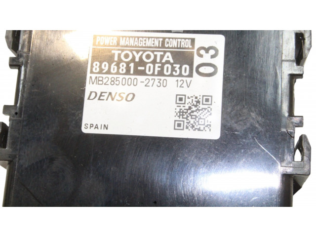 Блок управления двигателем Блок управления 896810F030, MB2850002730   Toyota Avensis T270