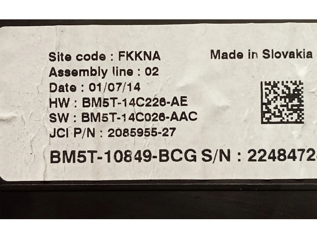 Přístrojová deska  Ford Focus C-MAX 2014 BM5T10849BCG  