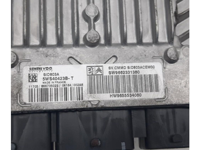 Řídící jednotka 5WS40423BT, SW9662331380   Peugeot 407 2004