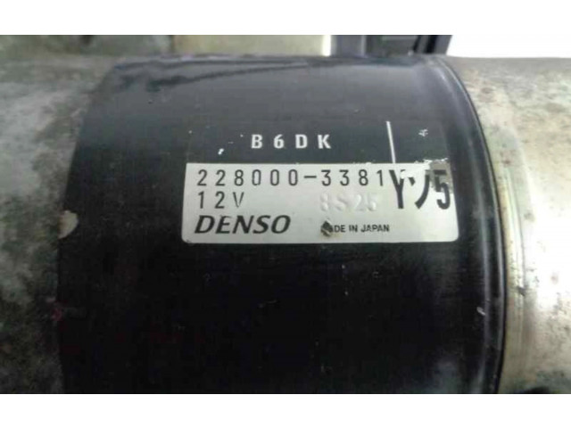 Стартер 2280003381, DENSO   Mazda 323 F      