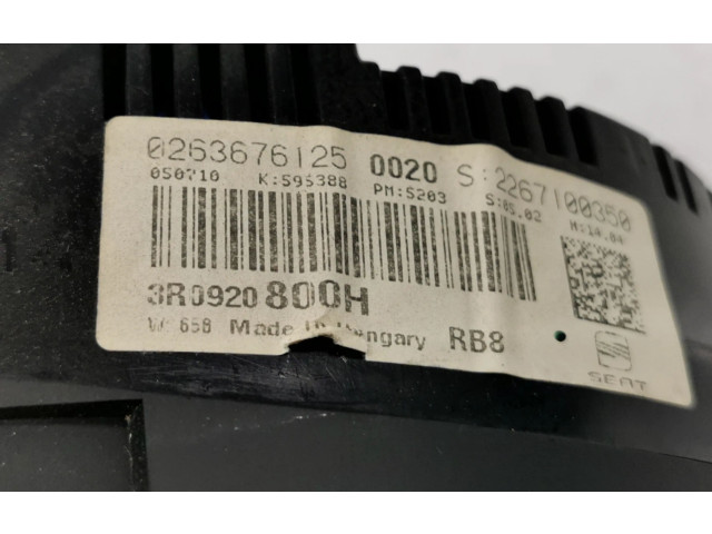 Панель приборов 3R0920800H, 0263676125   Seat Exeo (3R)       