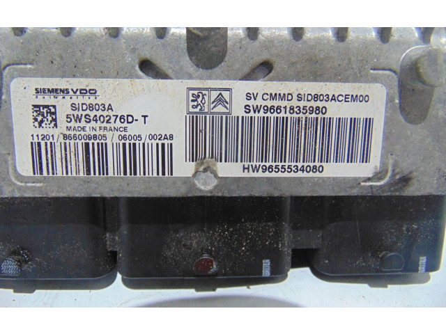 Řídící jednotka 9661835980   Peugeot 307 CC 2005