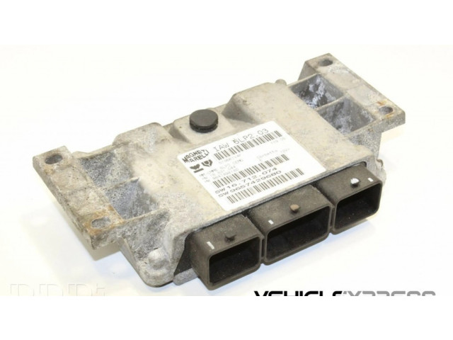 Řídící jednotka 9647498180, 9657429680   Peugeot 206 CC 2002