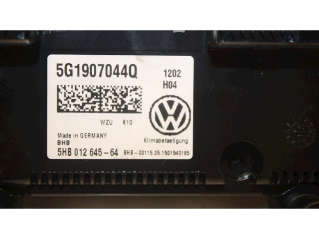 Блок управления климат-контролем 5G1907044Q, 5G1907044Q   Volkswagen Cross Touran II