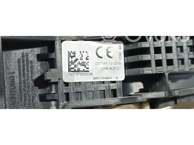 Подушка безопасности водителя 985102495R   Renault Twizy