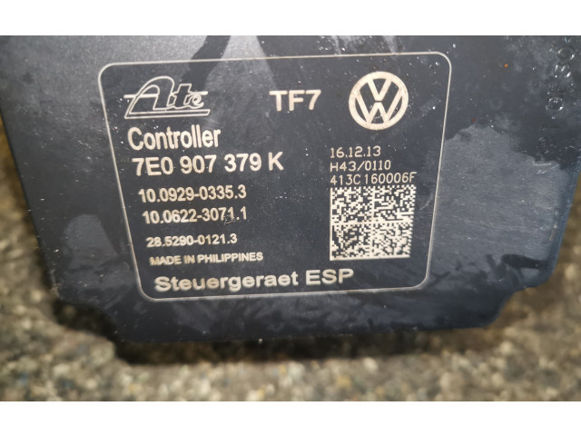 Блок АБС 7E0907379K, 7E0614517H   Volkswagen  Transporter - Caravelle T5  2003-2015 года