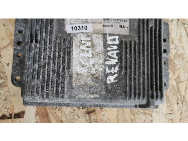 Блок управления двигателя S115302101B, 7700111775   Renault Megane I
