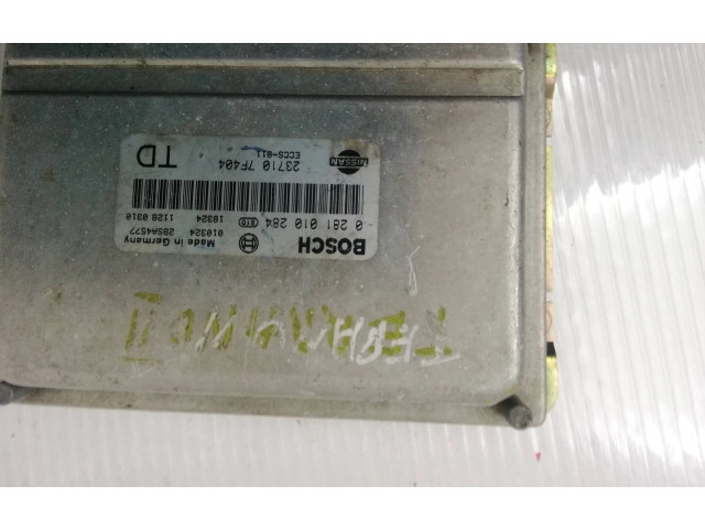 Řídící jednotka 237107F404, 0281010284   Nissan Terrano 2004