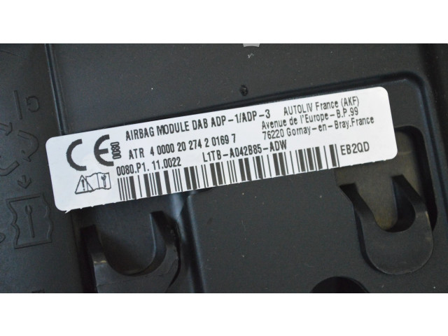 Подушка безопасности водителя L1TBA042B85ADW   Ford Puma