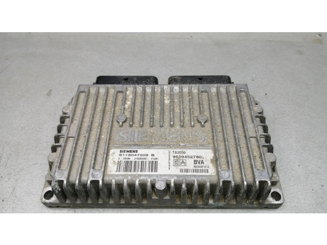 Блок управления коробкой передач 9639452780, S118047508B   Citroen C5