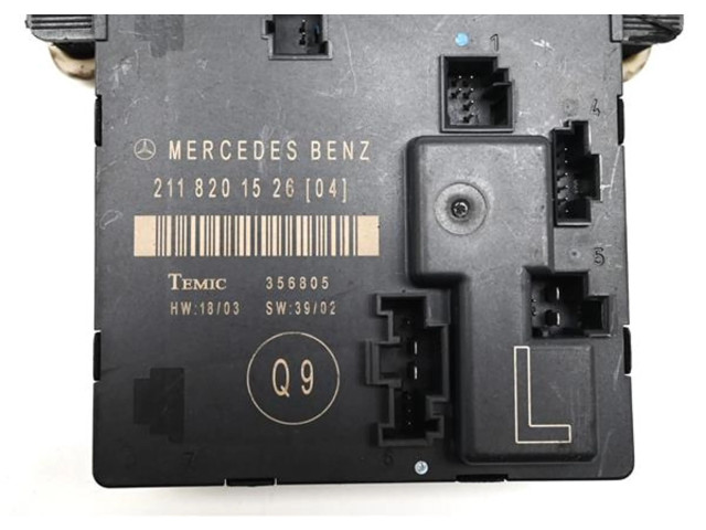 Řídící jednotka A2118201526, A2118201526   Mercedes-Benz E AMG W211 