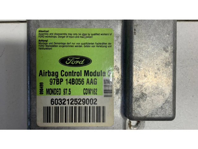 Блок подушек безопасности 97BP14B056AAG, 603212529002   Ford Mondeo MK II