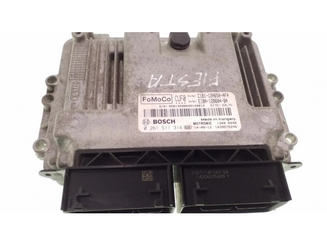 Блок управления двигателя C1B112A650AFA, E1BA12B684BA   Ford Fiesta