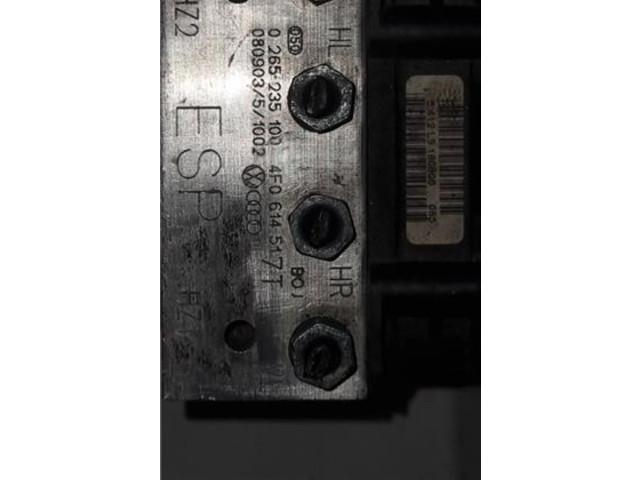 Блок управления АБС 4F0614517T, 0265235100   Audi A6 S6 C6 4F