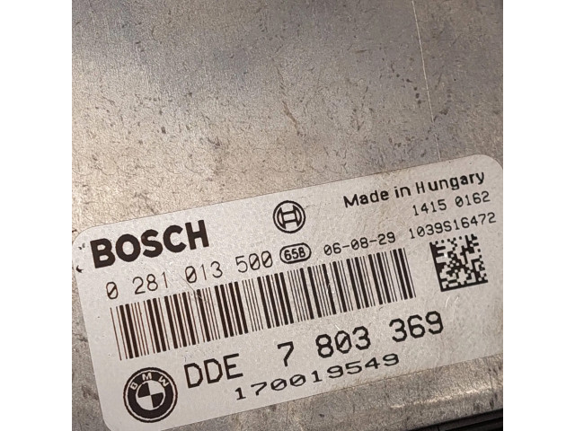 Řídící jednotka 7803369, 170019549   BMW 5 E60 E61 2006