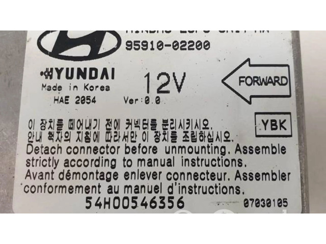 Блок подушек безопасности 9591002200   Hyundai Atos Prime