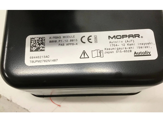 Подушка безопасности пассажира 68446213AC   Dodge RAM