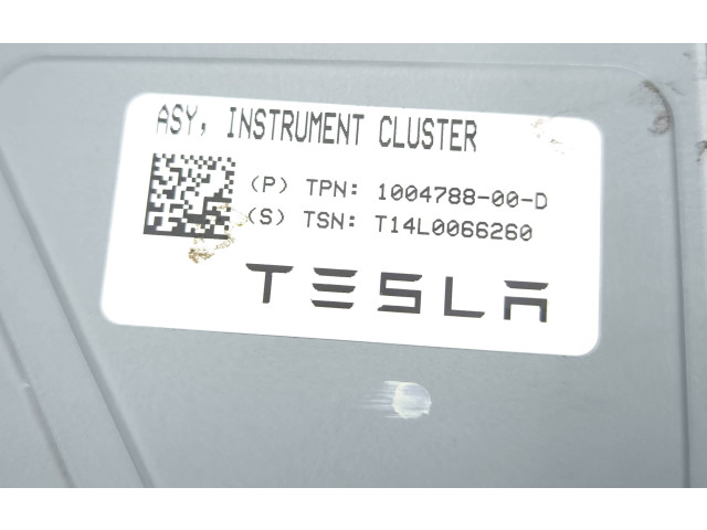 Přístrojová deska  Tesla Model S 2015 100478800D, T14L0066260  