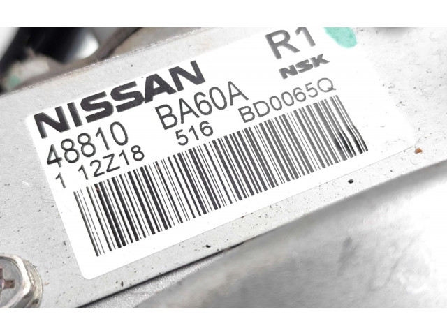  рейка  Колонка рулевая 48840-BA60A   Nissan Juke I F15 2010 - 2018 года