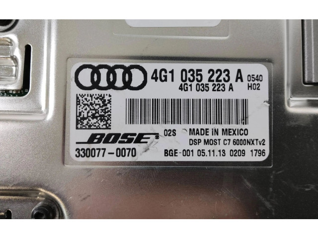   Pojistková skříňka 4G1035223A   Audi A6 S6 C7 4G 2014