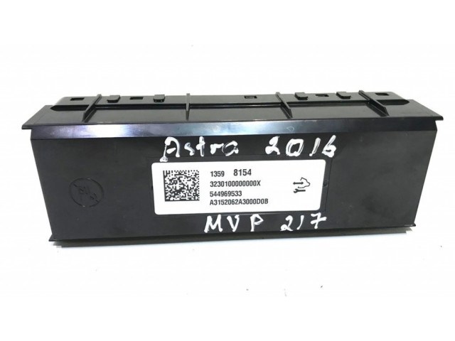 Блок управления климат-контролем 13598154   Opel Astra K