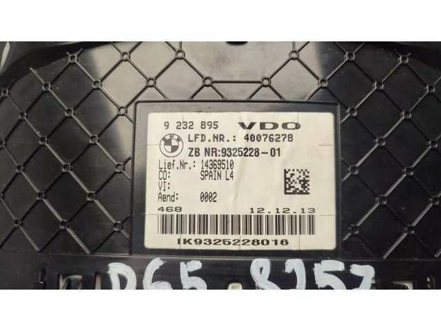Панель приборов 62109325228, 62109363190   BMW 3 GT F34       