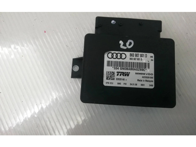 Модуль управления ручным тормозом    8K0907801D   Audi A4 S4 B7 8E 8H