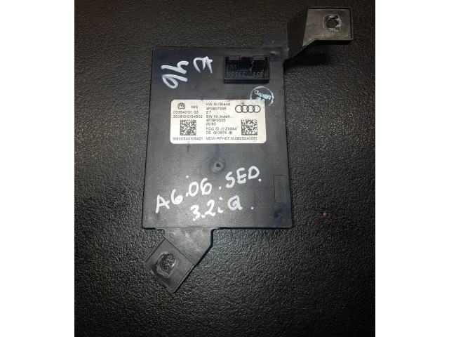 Блок управления 4F0907335, 4F0910335   Audi A6 S6 C6 4F