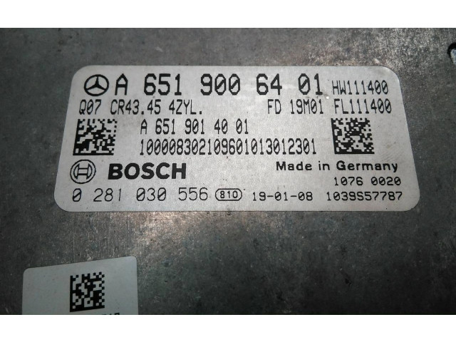 Řídící jednotka A6519006401, 0281030556   Mercedes-Benz GLC C253 2016