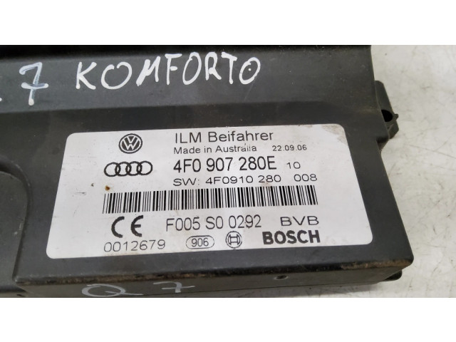 Блок комфорта 4F0907280E   Audi Q7 4L   