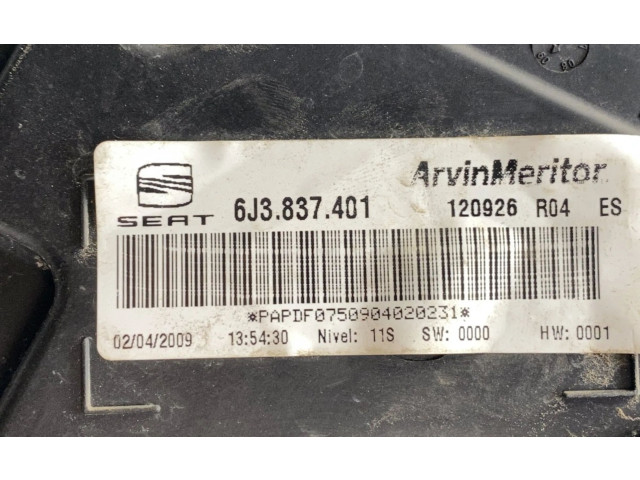 Панель приборов 6J3837401, 6J3837401   Seat Ibiza IV (6J,6P)       