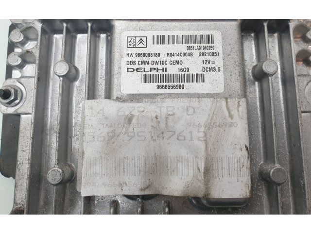 Řídící jednotka 9666098180, 0851LA91940259   Peugeot 3008 I 2009