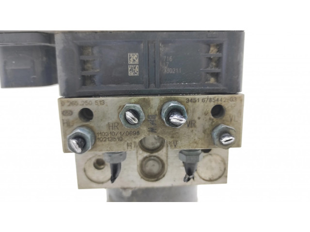 Блок АБС 0265250513, 3451678544203   BMW  7 F01 F02 F03 F04  2008-2016 года