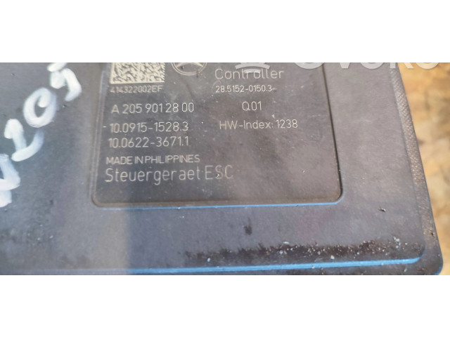 Jednotka ABS 10091515283, 10062236711   Mercedes-Benz C W205 2015