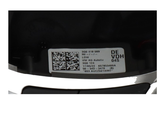 Volant Volkswagen T-Roc 2022 3G0419089DE  