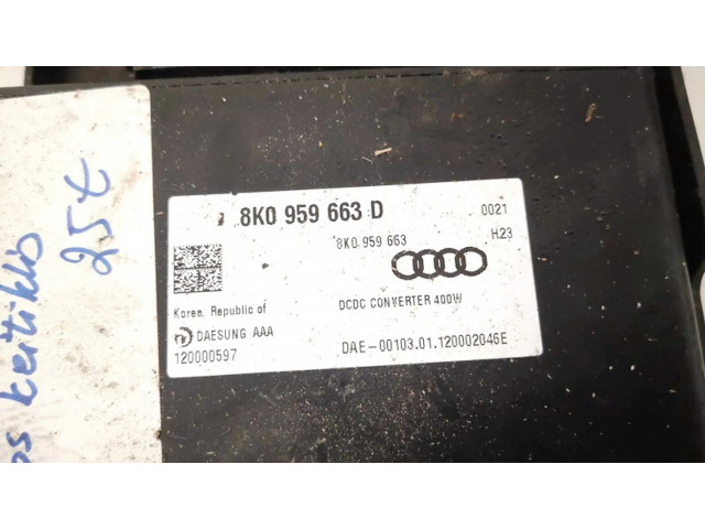 Блок управления 8K0959663D   Audi A6 S6 C7 4G