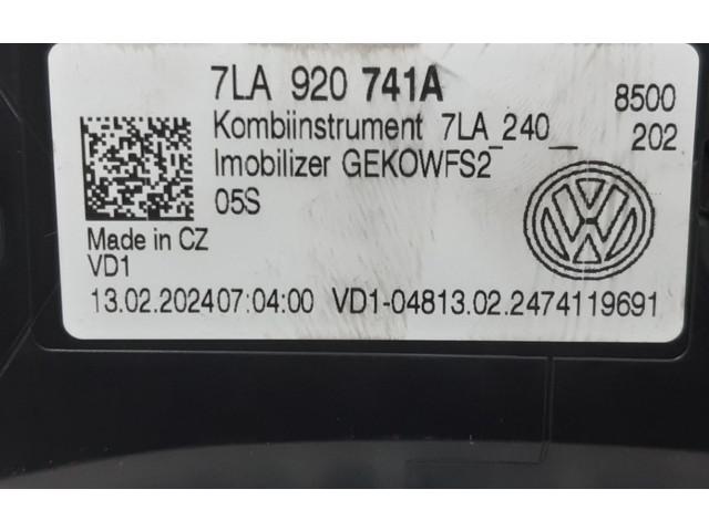 Панель приборов 7LA920741A, 7LA920741A   Volkswagen Transporter - Caravelle T6       