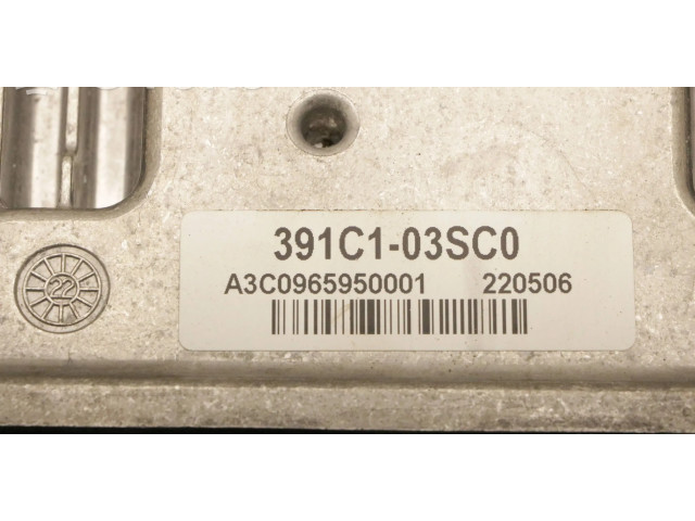 Блок управления двигателя 391C1-03SC0, 39198-03HC0   KIA Ceed