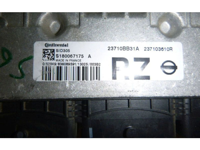 Řídící jednotka 23710BB31A, 23710BB31A   Nissan Qashqai 2007