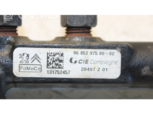 Vstřikovací lišta 9685297580, 9670076780   Ford Focus  pro naftový motor 1.6  
