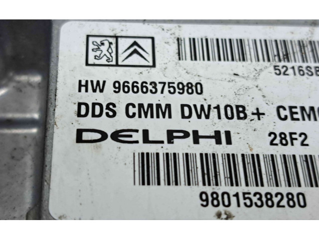 Řídící jednotka 9666375980   Peugeot 508 2012