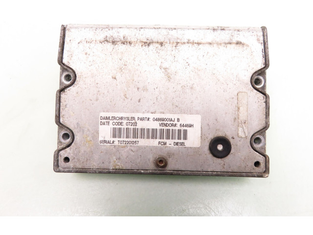  Pojistková skříňka T072201257, 04869001AJ   Chrysler Voyager 2002