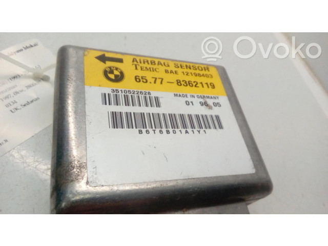 Блок подушек безопасности 65778362119, 12198403   BMW 7 E38