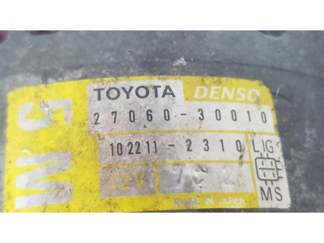 Генератор 2706030010   Toyota Land Cruiser (HDJ90) 3.0     