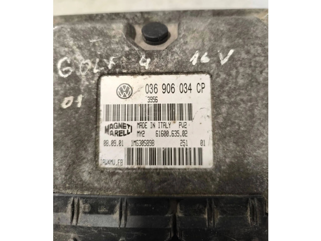 Řídící jednotka 036906034CP, 6160063502   Seat Toledo II (1M) 2001